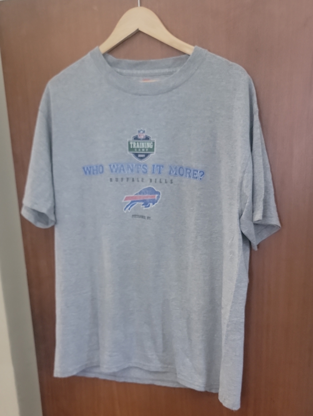 NFL Buffalo Bills Gray Training Graphic T-Shirt